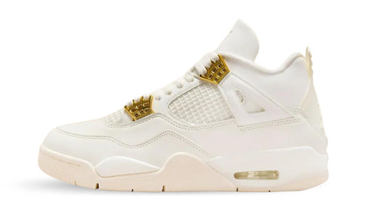 WMNS AIR JORDAN 4 RETRO (METALLIC GOLD)