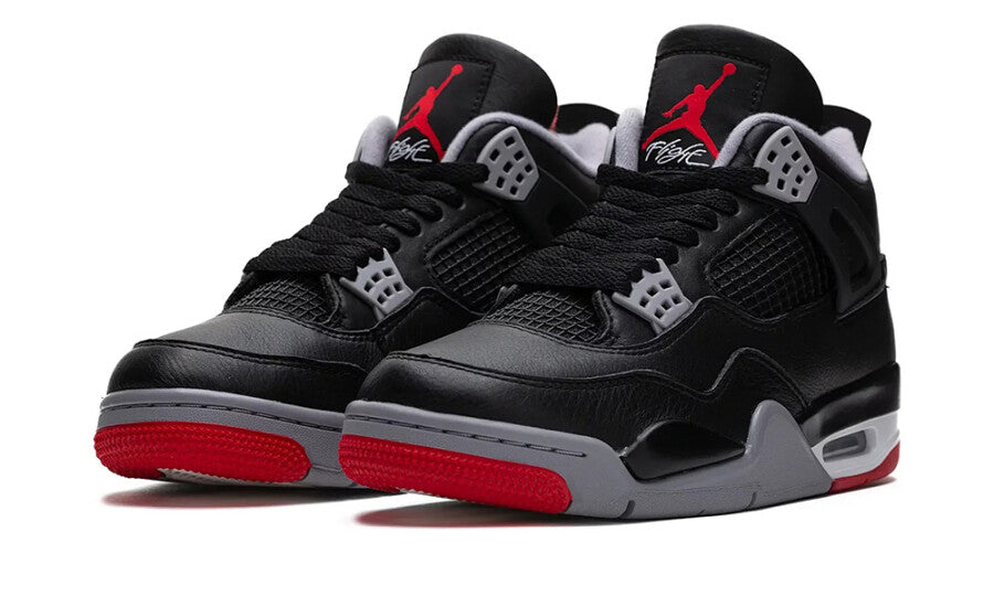 AIR JORDAN 4 RETR (BRED LEATHER)